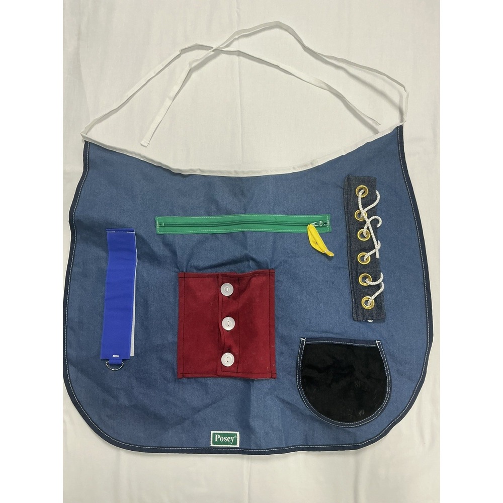 Posey 7400 Apron Physical Therapy Hands Activity Rehab Motor Skill Alzheimer
